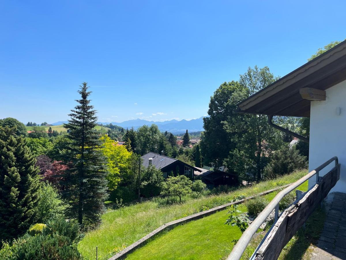 Schoener Ausblick Bad Kohlgrub Exterior foto